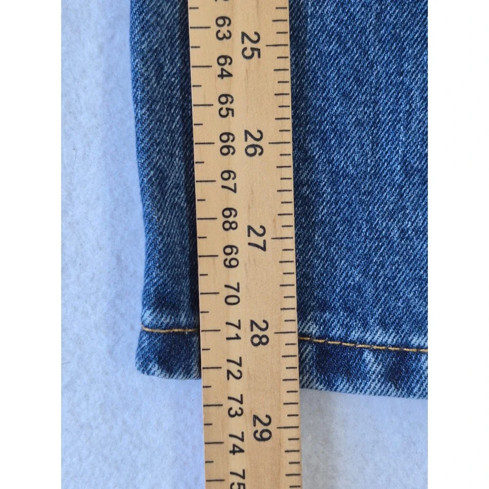 Levis 505 Regular Fit Straight Leg Mens Blue Denim Jeans W40 L30 00505-4886